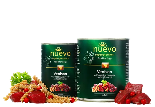 Nuevo Dog Adult Vanat Taitei Merisor si Ulei de Sofranel - Conserva 800g