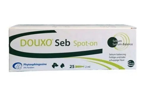 DOUXO SEB PIPETE SPOT ON 25 BUC X 2 ML