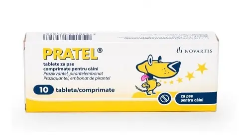 PRATEL - ANTIPARAZITARE INTERNA - 10 COMPRIMATE