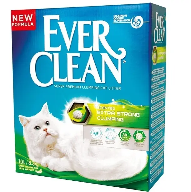 Nisip Litiera Pisici EVER CLEAN EXTRA STRONG CLUMPING - Parfumat 6L