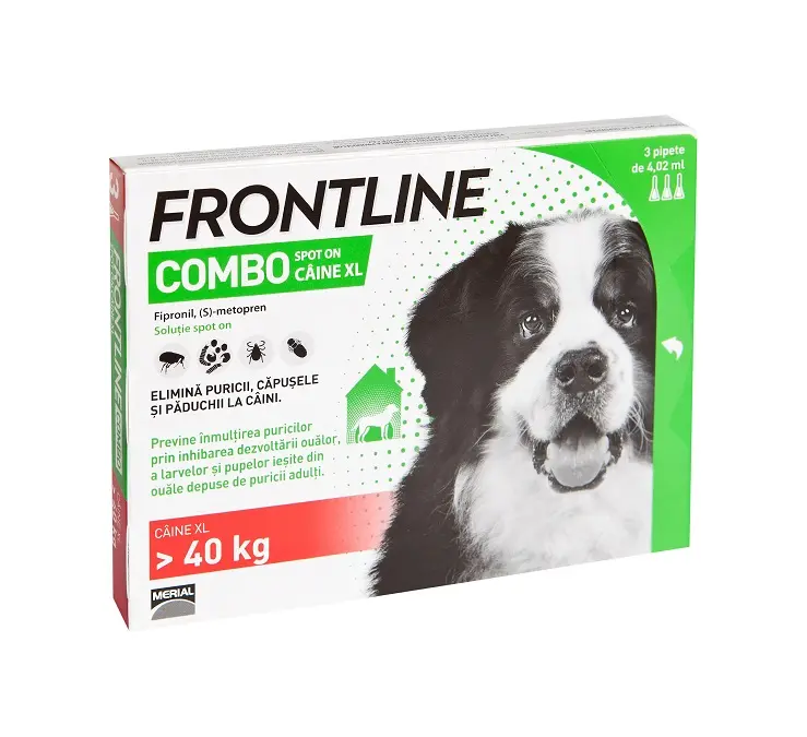 Frontline Combo XL Dog Caine (40-60 KG) - 3 PIPETE