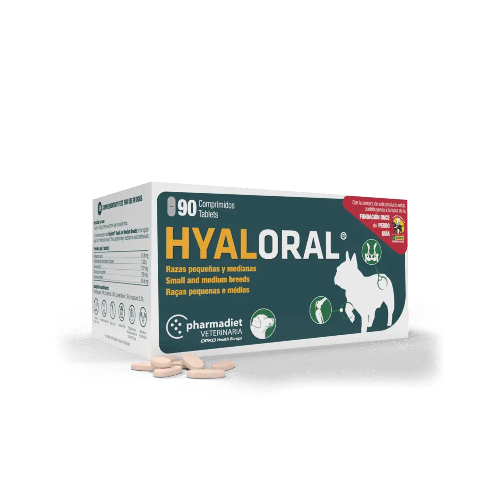 Hyaloral Small &amp; Medium Breed - 90 tablete