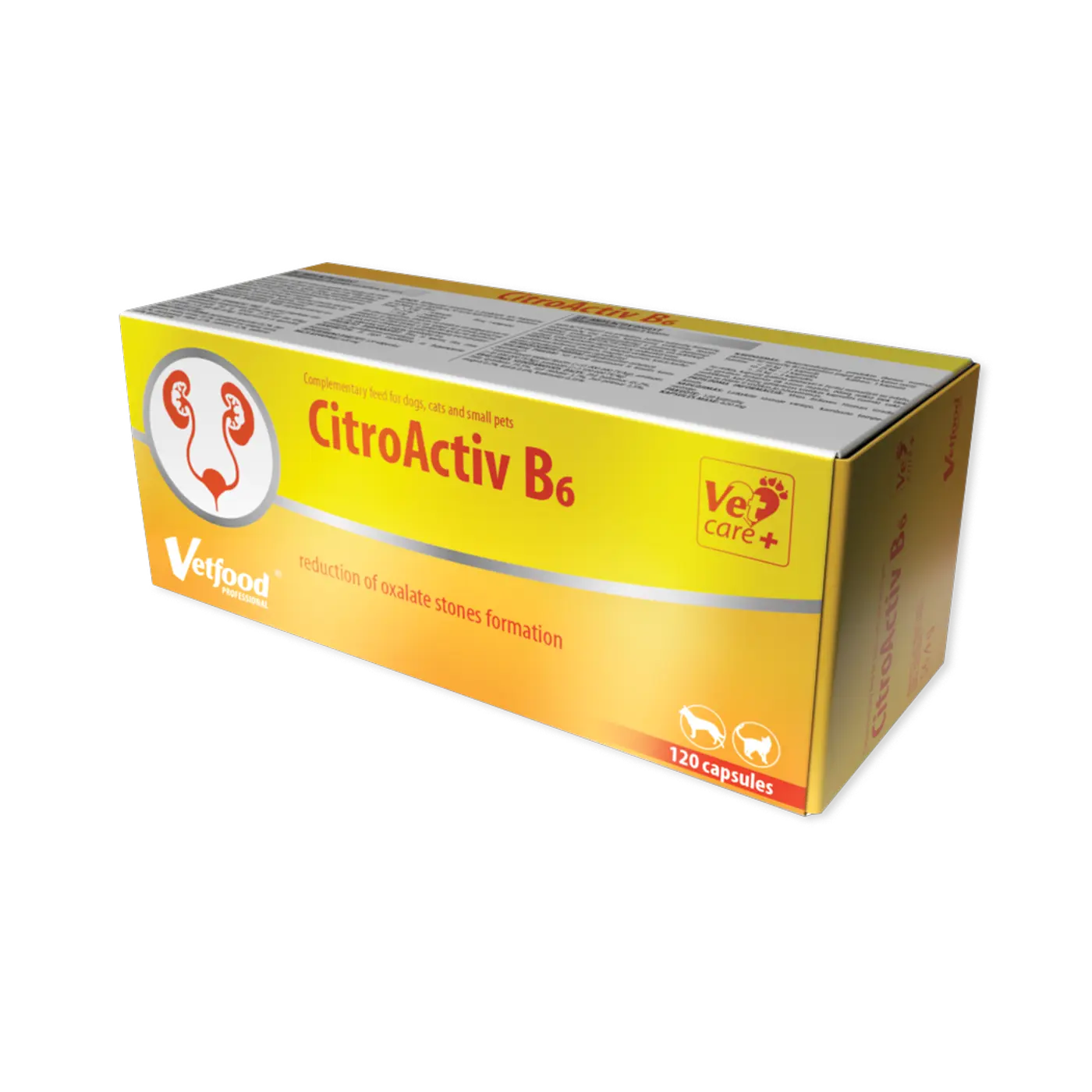 VetFood CitroActiv B6 (6 BLISTERE x 20 CAPSULE)