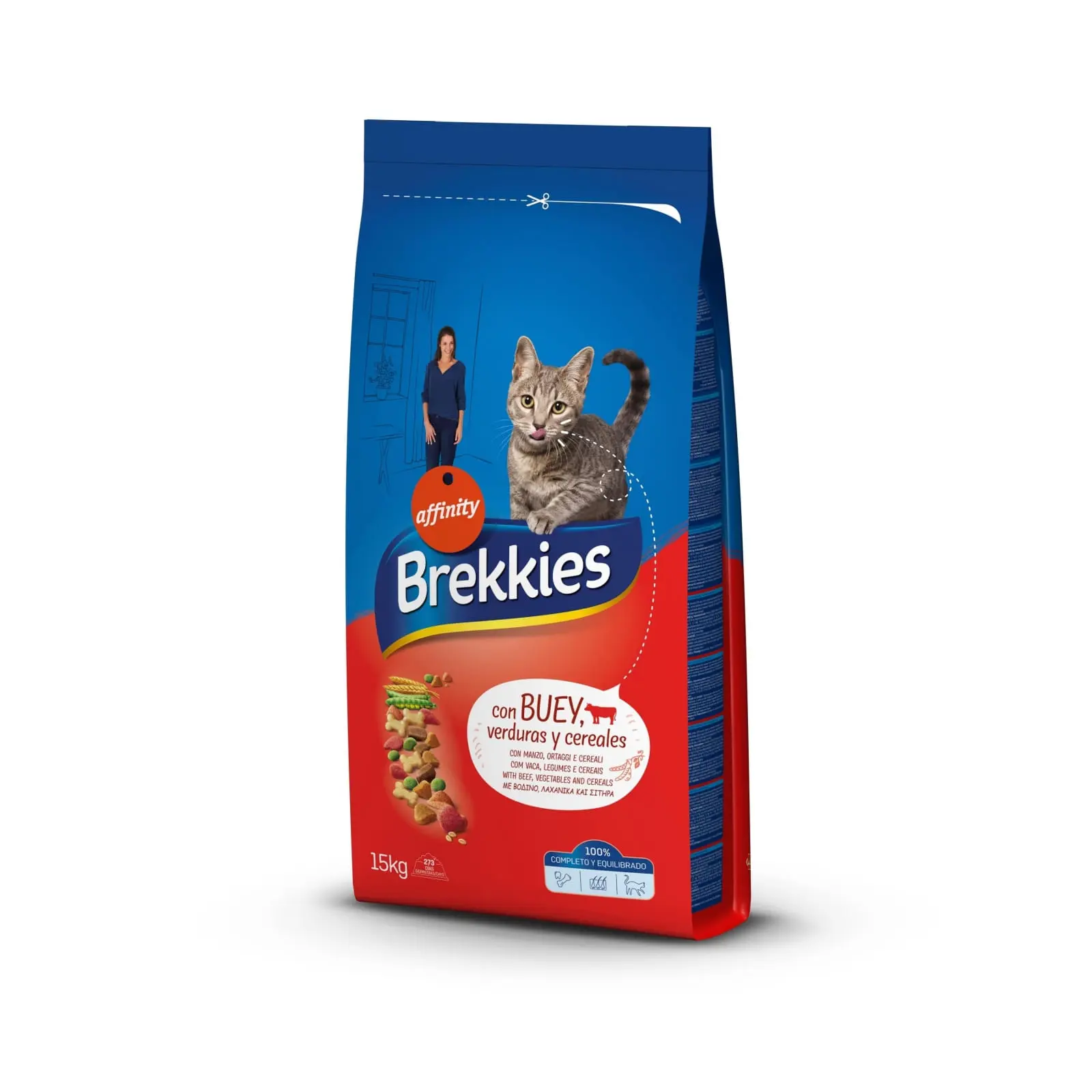 Brekkies Cat Excel Delice Ton si Somon 20 kg - Image 2