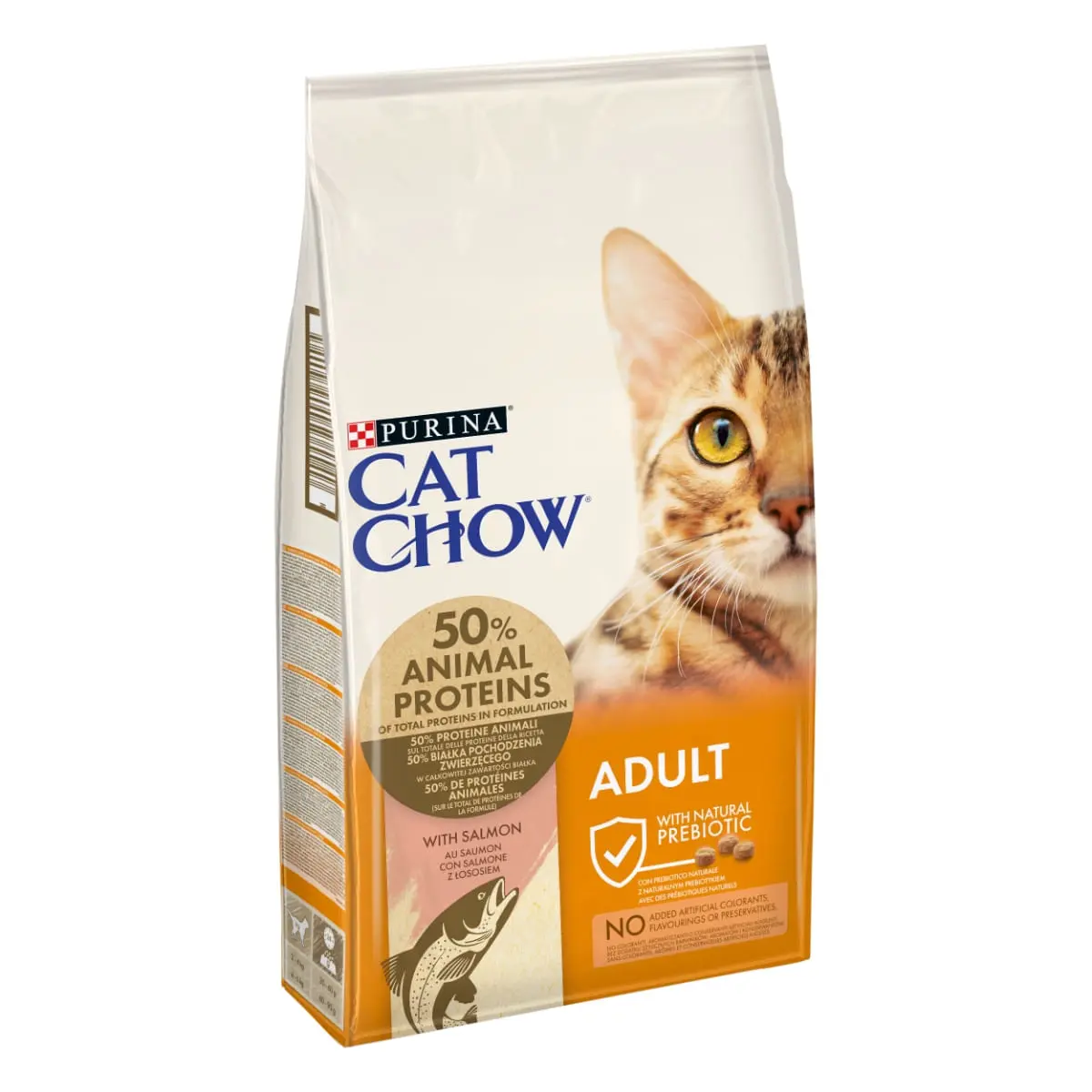 PURINA Cat Chow Adult, Somon, hrana uscata pentru pisici, 15kg - Image 4