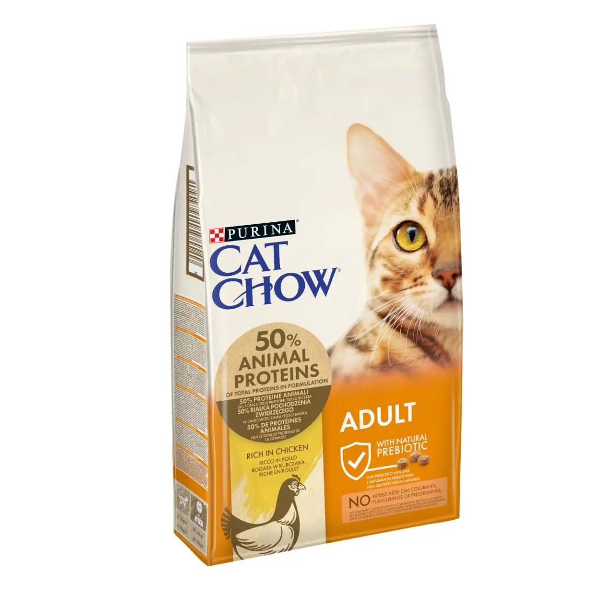 PURINA Cat Chow Adult, Pui, hrana uscata pentru pisici, 15kg