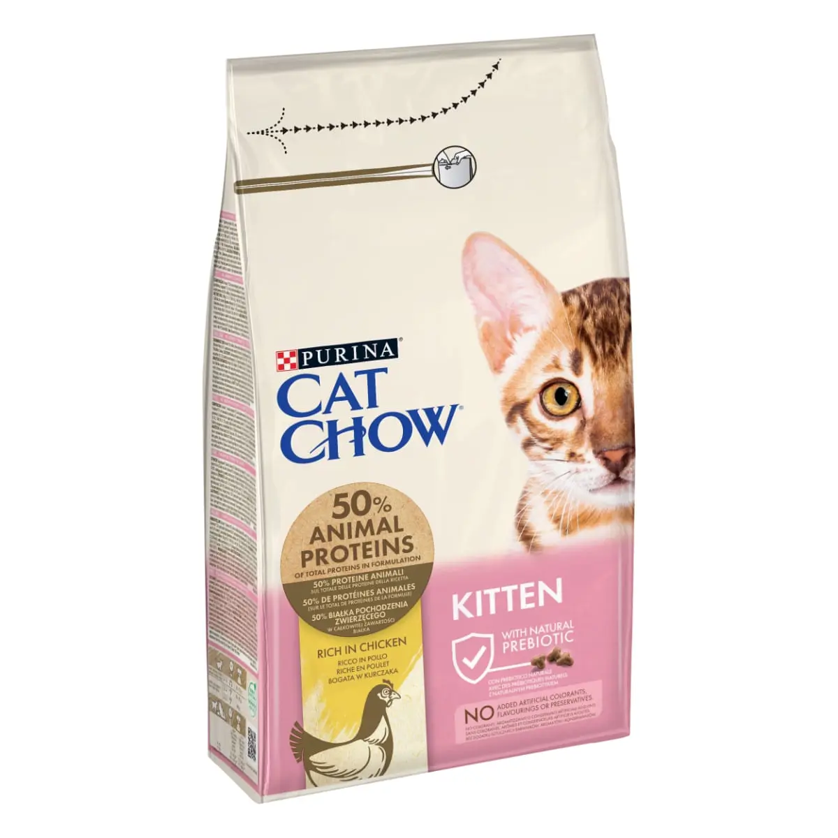 PURINA Cat Chow Kitten, Pui, hrana uscata pentru pisici junior, 1.5kg - Image 6