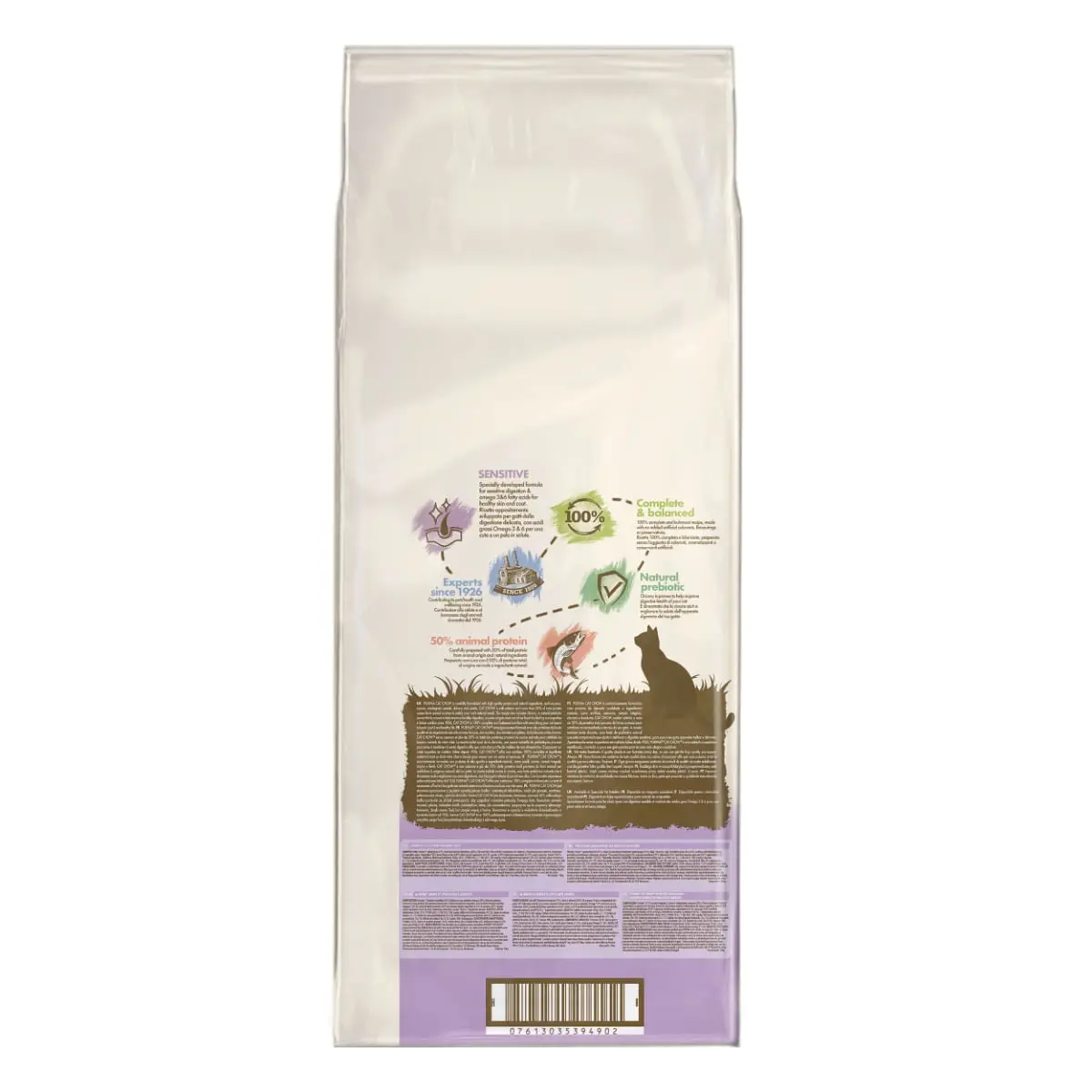 PURINA Cat Chow Sensitive, Somon, hrana uscata pentru pisici, sensibilitati digestive, 15kg - Image 5