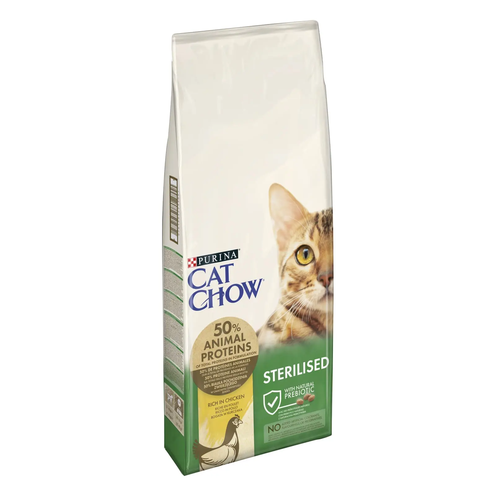 PURINA Cat Chow Sterilised, Pui, hrana uscata pentru pisici sterilizate, 15kg - Image 3