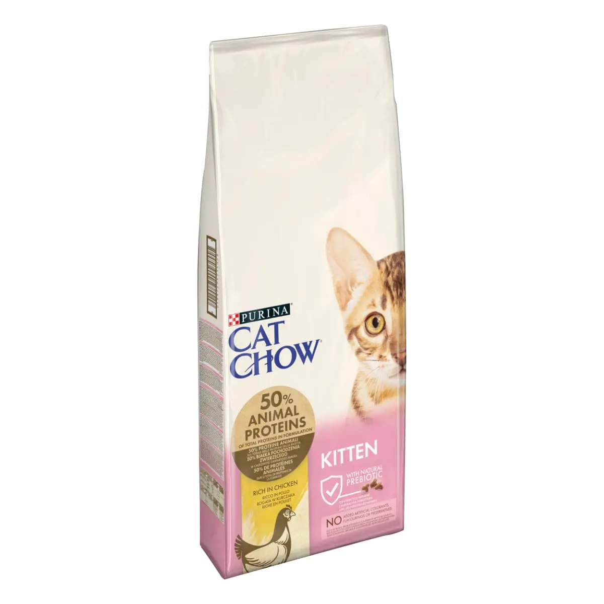 PURINA Cat Chow Kitten, Pui, hrana uscata pentru pisici junior, 15kg
