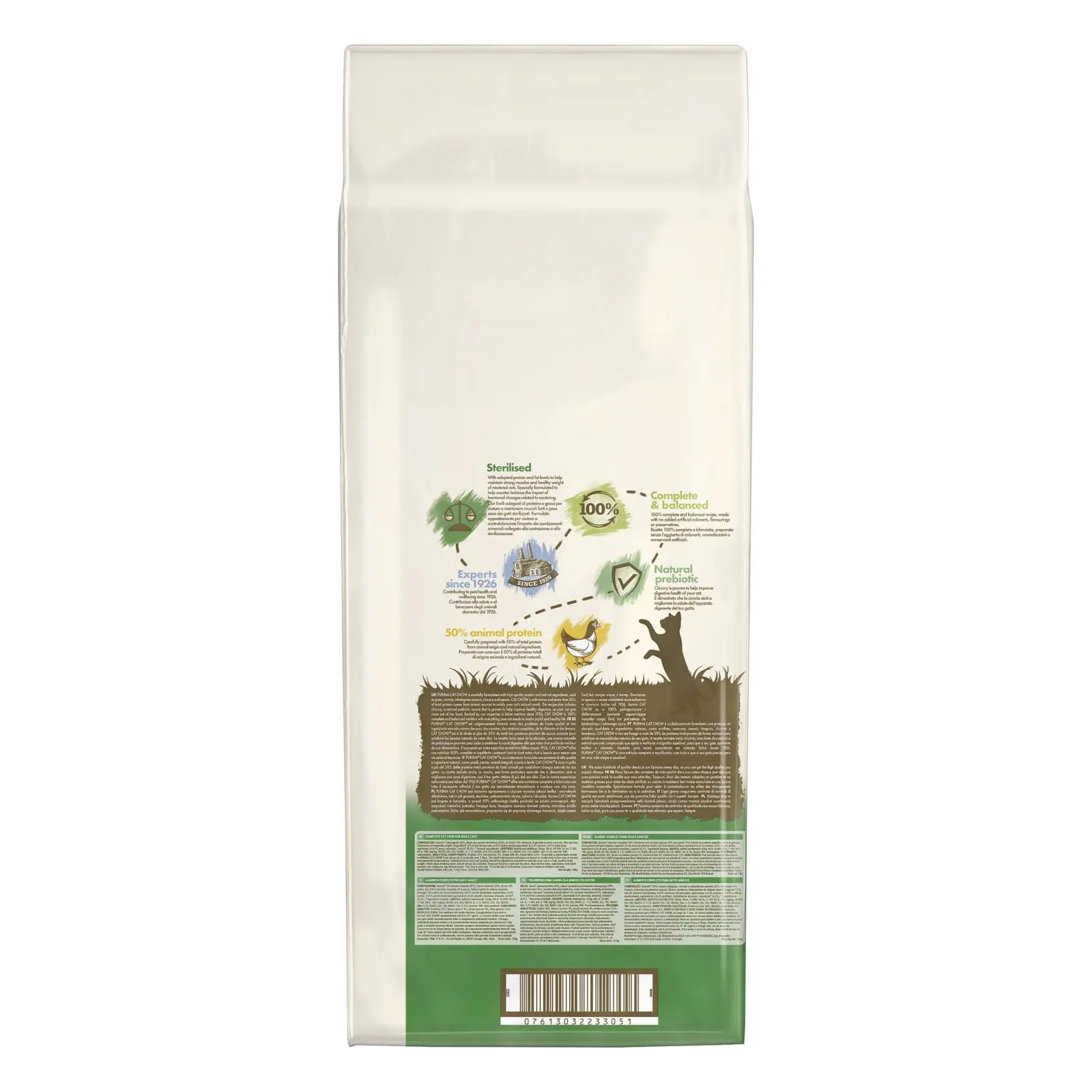 PURINA Cat Chow Sterilised, Pui, hrana uscata pentru pisici sterilizate, 15kg - Image 5