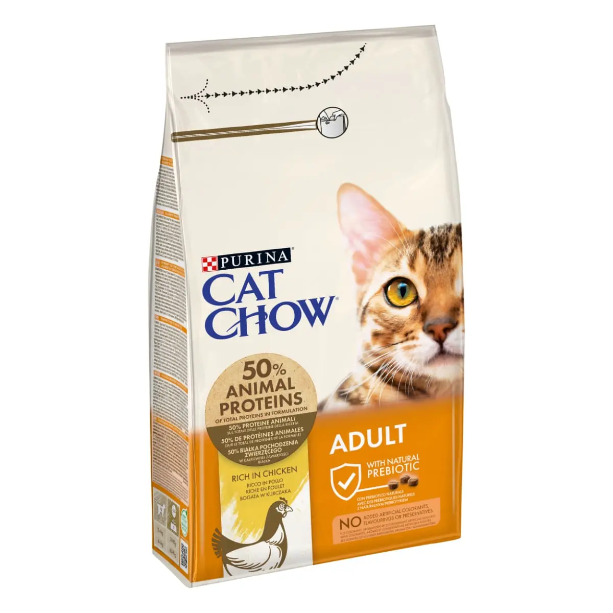 PURINA Cat Chow Adult, Pui, hrana uscata pentru pisici, 1.5kg