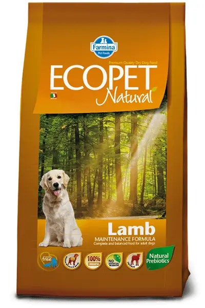 Ecopet Natural Lamb 12 kg - Image 2