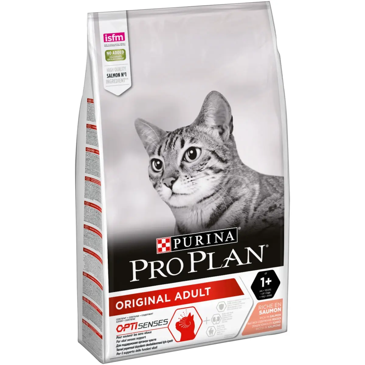 PURINA Pro Plan Original OptiSenses Adult, Somon, hrana uscata pisici, 10kg