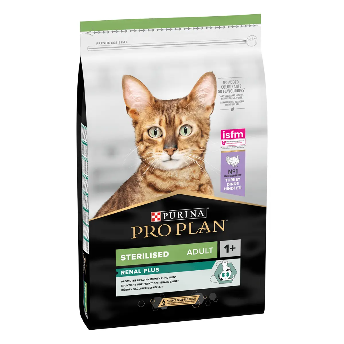 PURINA Pro Plan Sterilised OptiRenal, Curcan, hrana uscata pisici sterilizate, 10kg