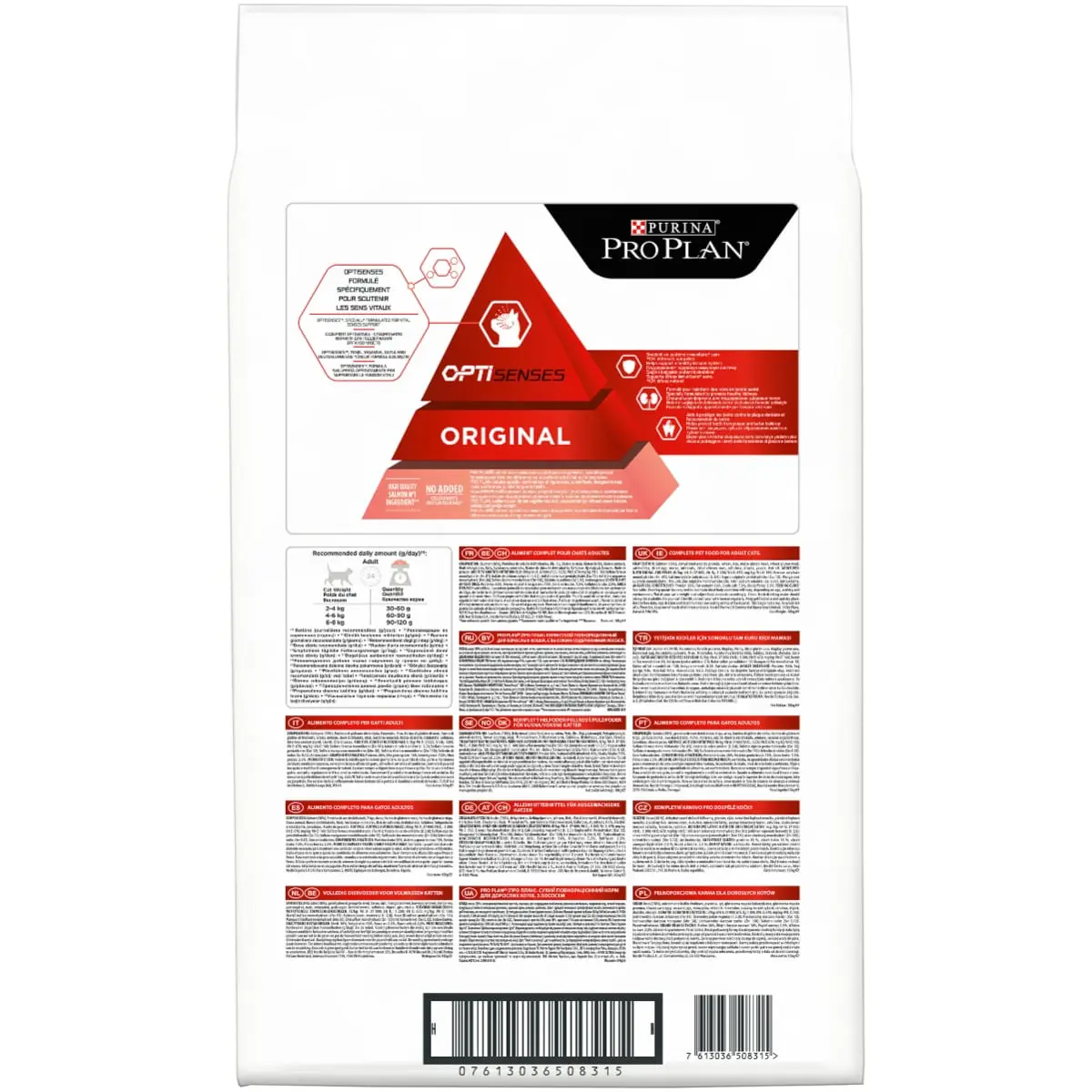 PURINA Pro Plan Original OptiSenses Adult, Somon, hrana uscata pisici, 10kg - Image 3