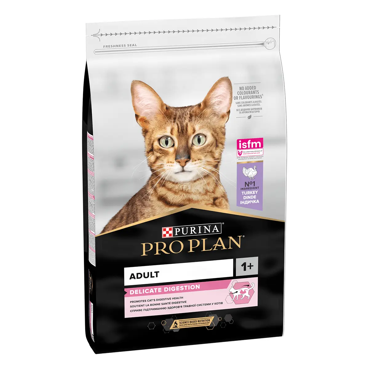 PURINA Pro Plan Delicate Digestion, Curcan, hrana uscata pisici, sistem digestiv, 10kg - Image 2