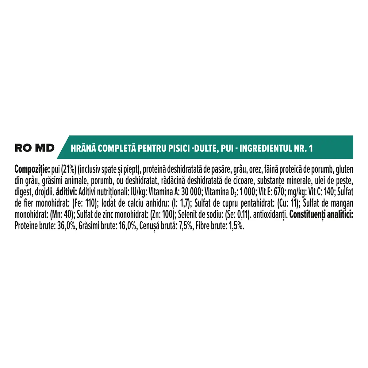 PURINA Pro Plan Original OptiRenal Adult, Pui, hrana uscata pisici, afectiuni renale, 1.5kg - Image 6