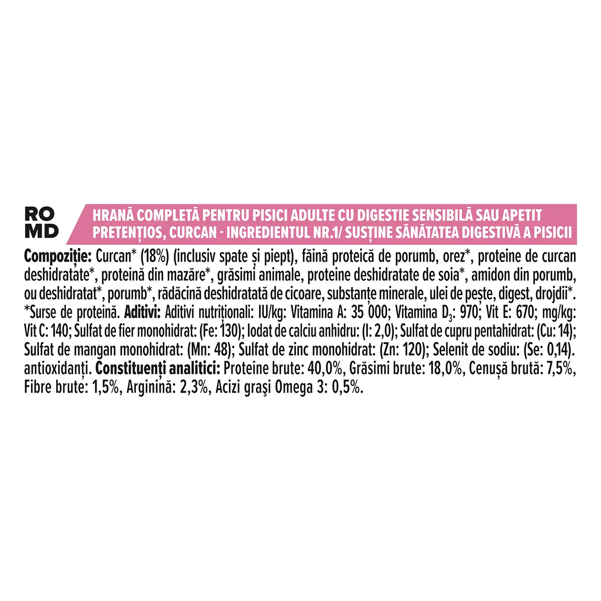 PURINA Pro Plan Delicate Digestion, Curcan, hrana uscata pisici, sistem digestiv, 1.5kg - Image 5