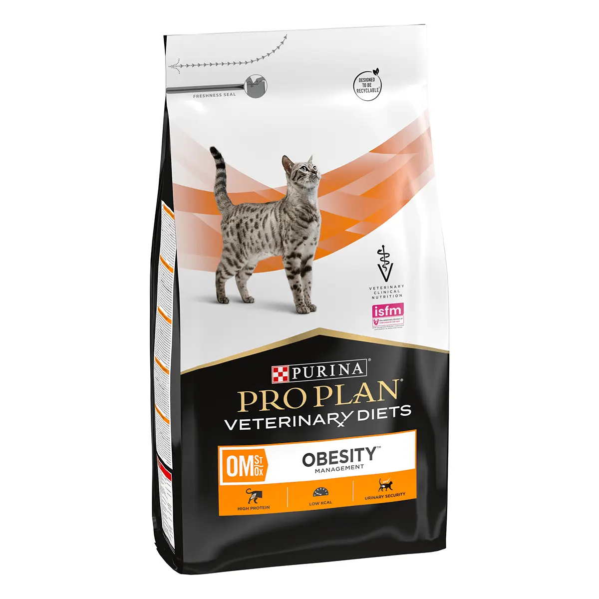 PURINA Pro Plan Veterinary Diets Obesity Management, dieta veterinara pisici, hrana uscata, managementul greutatii, 5kg - Image 2