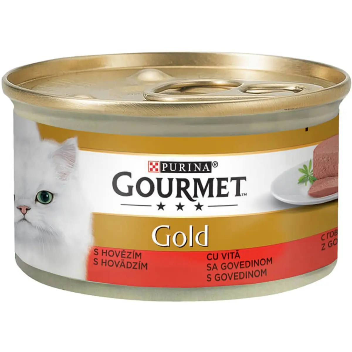 PURINA Gourmet Gold Mousse, Vita, conserva hrana umeda pisici, (pate), 85g - Image 3