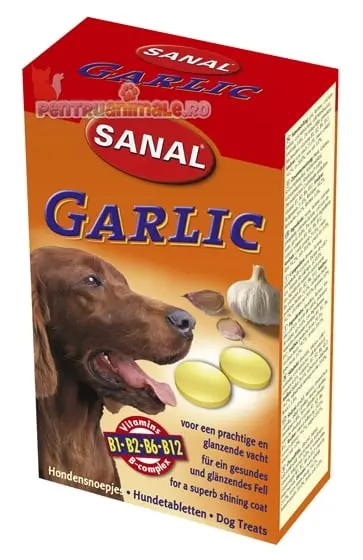 Sanal Dog Garlic 100 tablete - Image 2