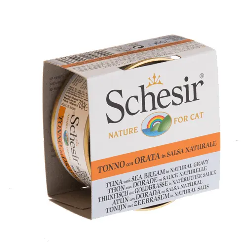 Schesir Cat Conserva Ton si Dorada in Salsa 70 g