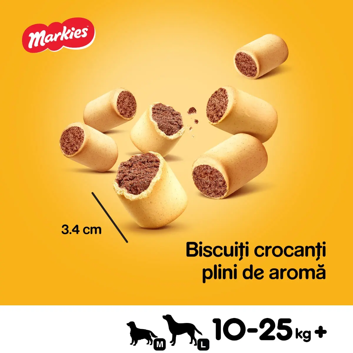 PEDIGREE Markies, recompense caini, biscuiti, aroma de maduva, 1.5kg - Image 3