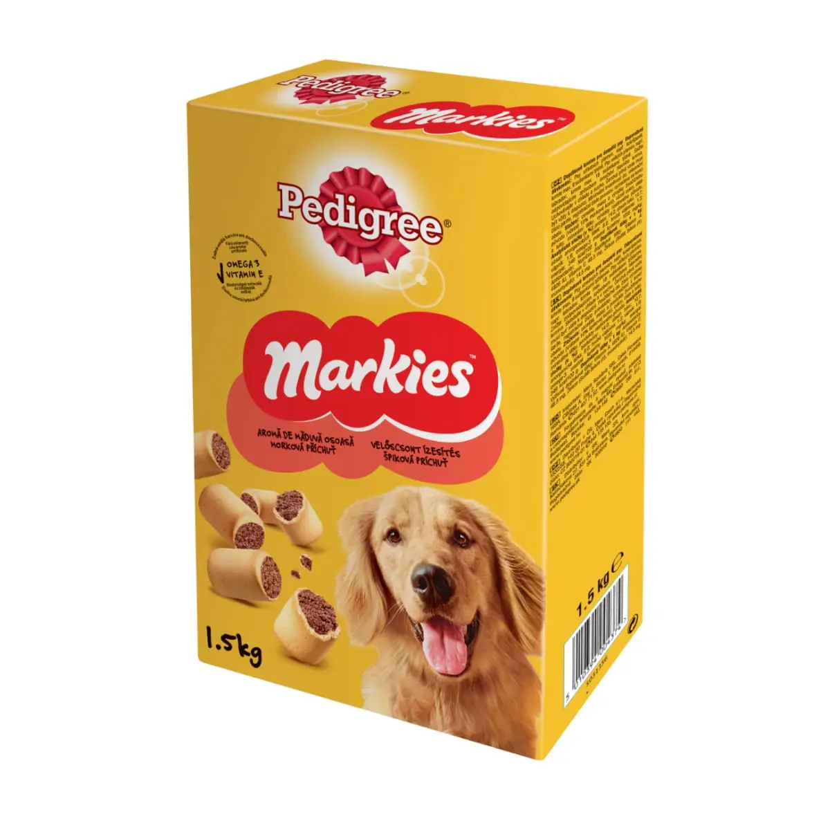 PEDIGREE Markies, recompense caini, biscuiti, aroma de maduva, 1.5kg