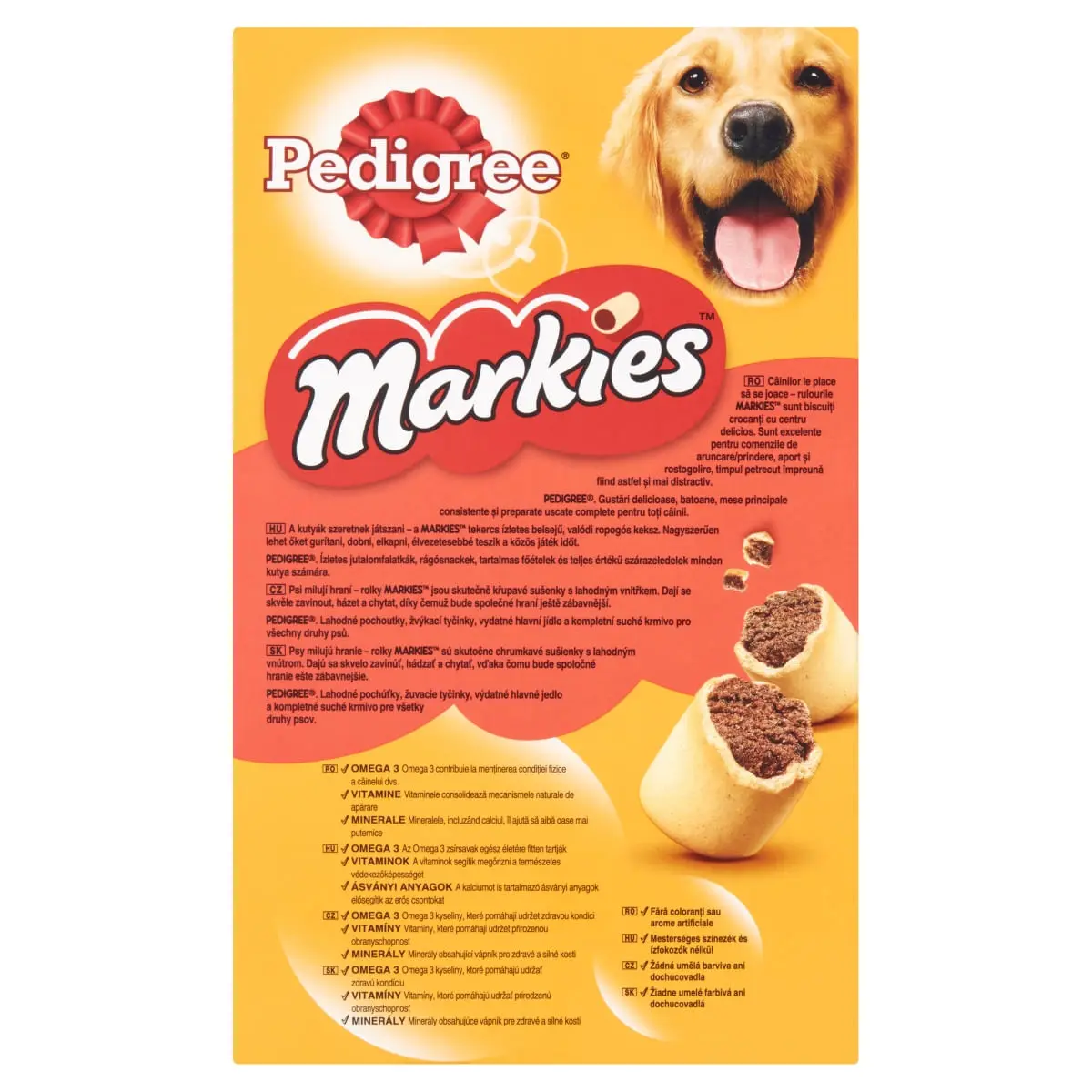PEDIGREE Markies, recompense caini, biscuiti, aroma de maduva, 500g - Image 10