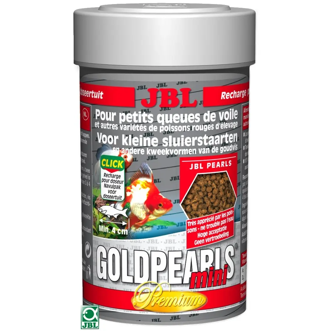 Hrana pentru pesti JBL GoldPearls Mini, 100ml - Image 2