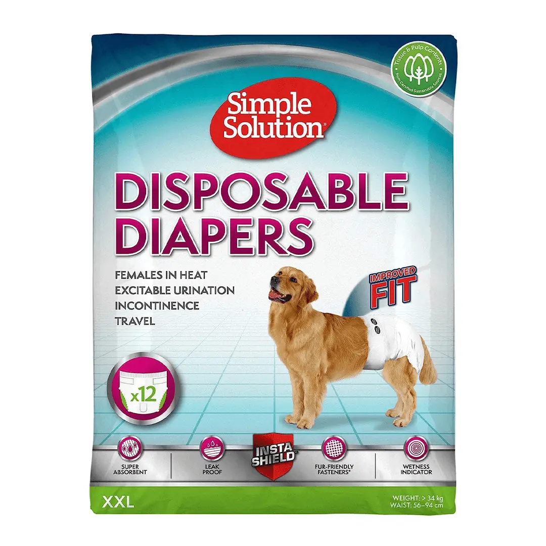 Simple Solution Scutece Caini XXL 12 buc - Image 5