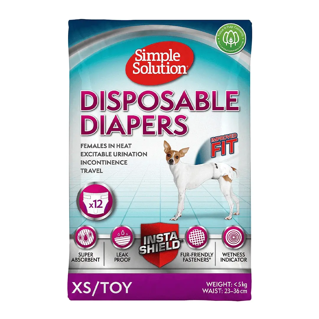 Simple Solution Scutece Caini XS - 12 buc - Image 4