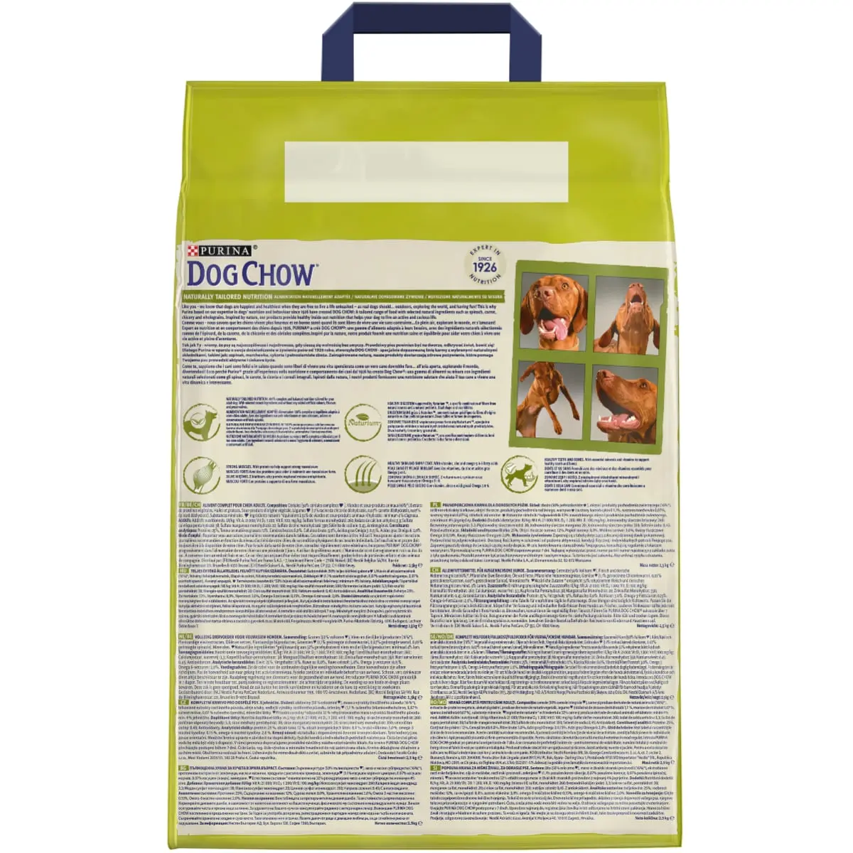 PURINA Dog Chow Adult M, Miel, hrana uscata caini, 2.5kg - Image 3