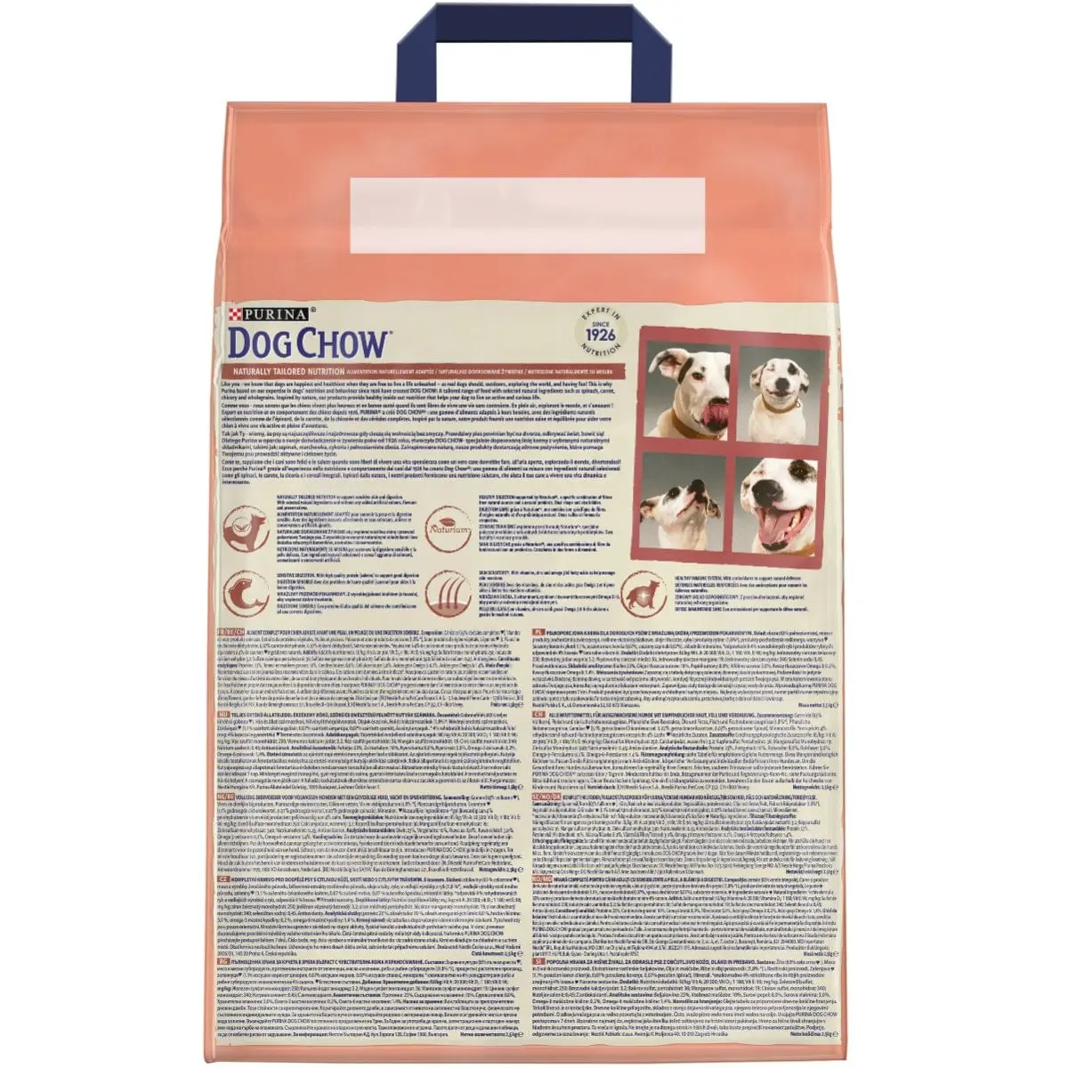 PURINA Dog Chow Adult Sensitive, Somon, hrana uscata caini, sensibilitati digestive, 2.5kg - Image 7