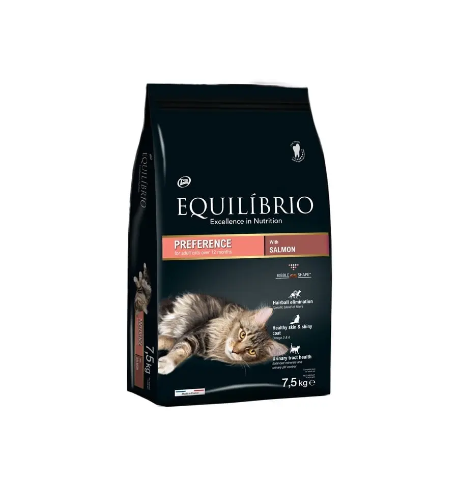 Equilibrio Cat Adult Preference Somon, 7.5 kg - Image 2