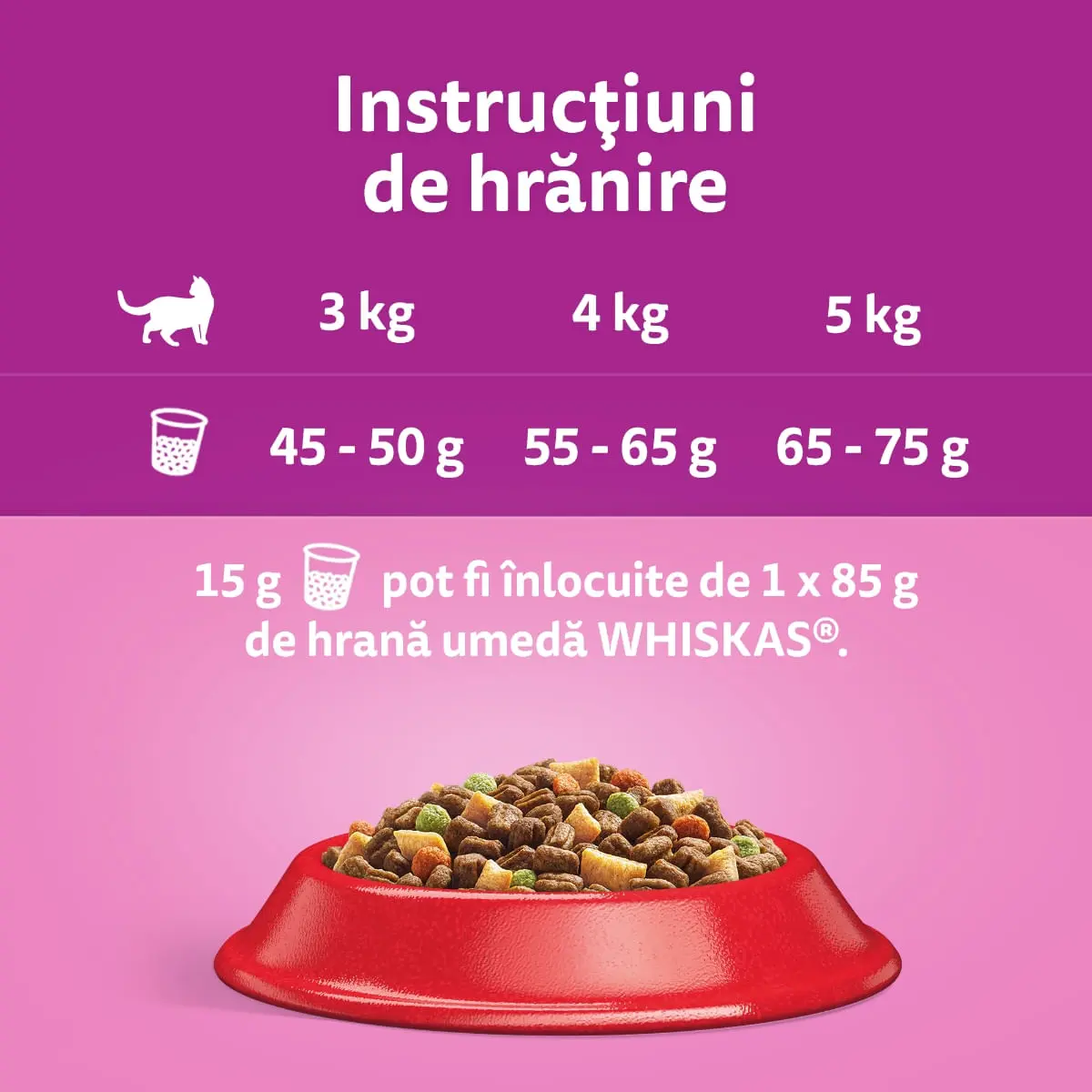 WHISKAS Adult, Vita, hrana uscata pisici, 1.4kg - Image 3