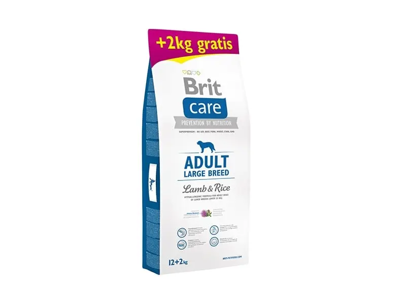 BRIT Care Adult Large Breed, L-XL, Miel cu Orez, hrana uscata caini, 12kg+2kg GRATUIT - Image 2