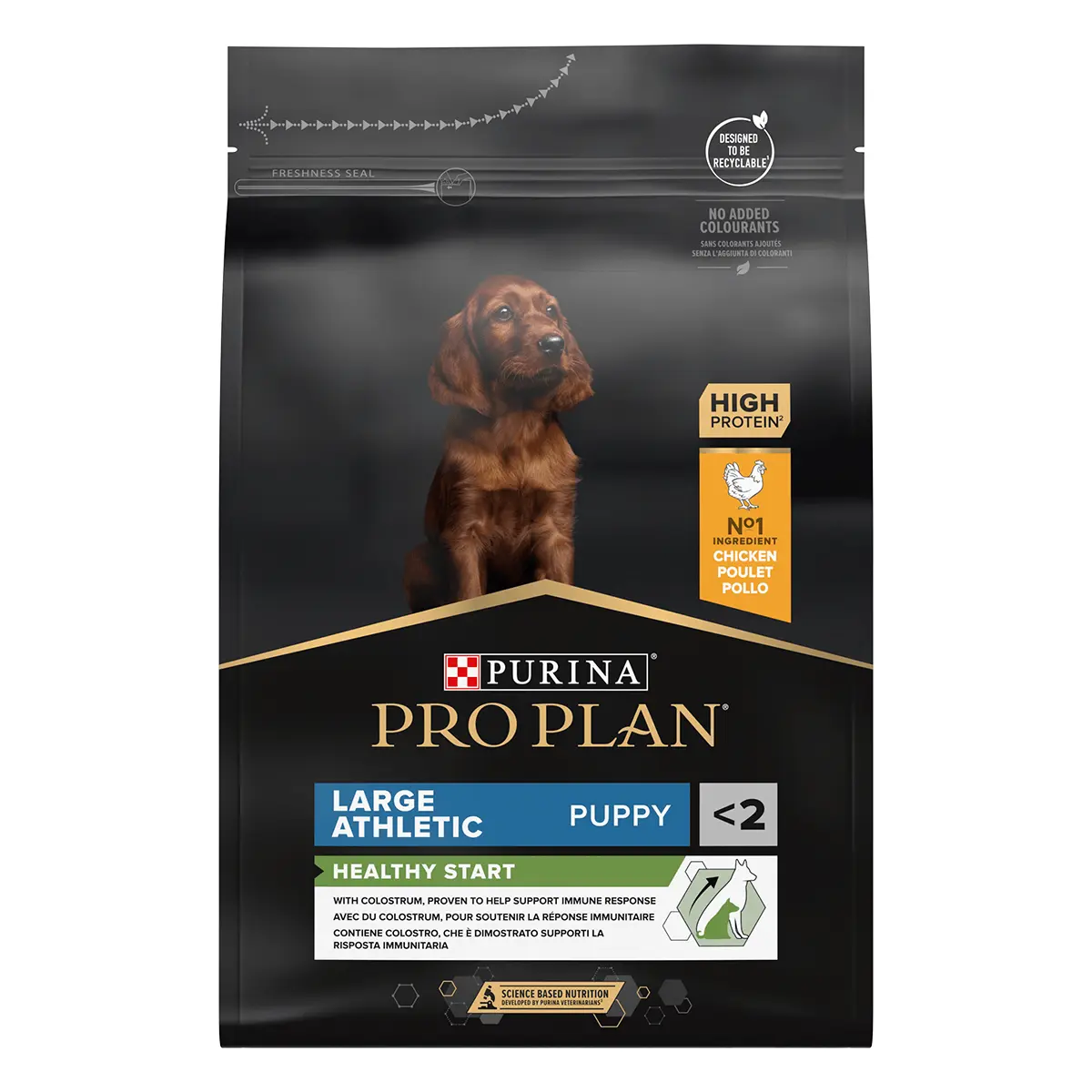 PURINA Pro Plan Athletic Puppy L, Pui, hrana uscata caini junior, constitutie atletica, 3kg - Image 5