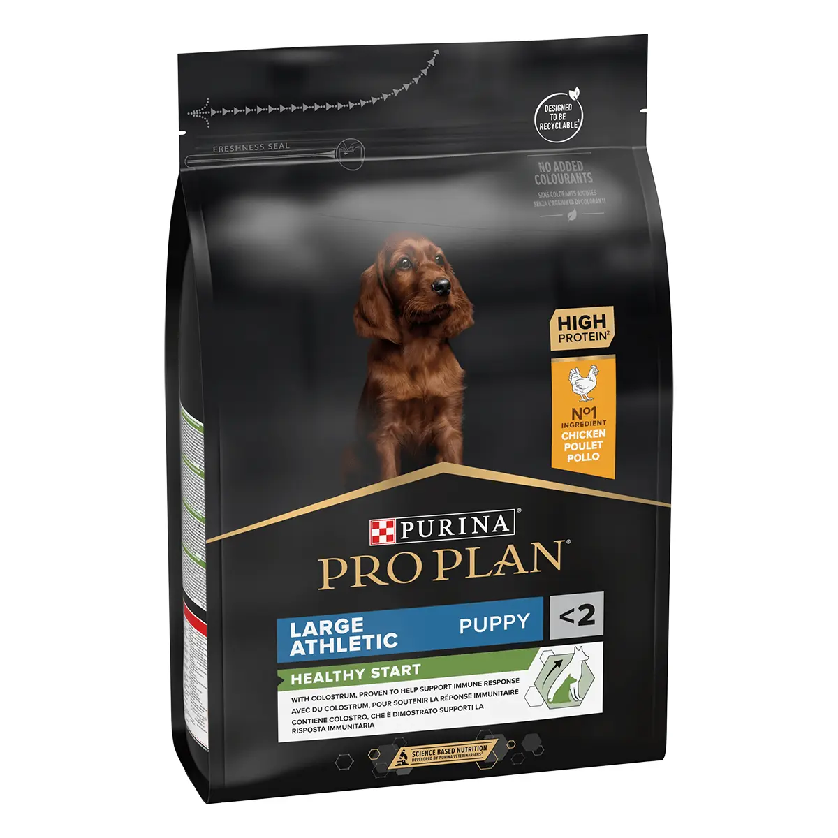 PURINA Pro Plan Athletic Puppy L, Pui, hrana uscata caini junior, constitutie atletica, 3kg - Image 6