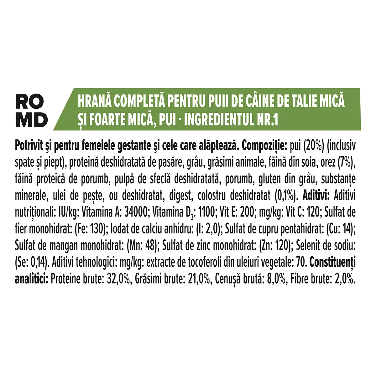 PURINA Pro Plan Puppy S, Pui, hrana uscata caini junior, 7kg - Image 7