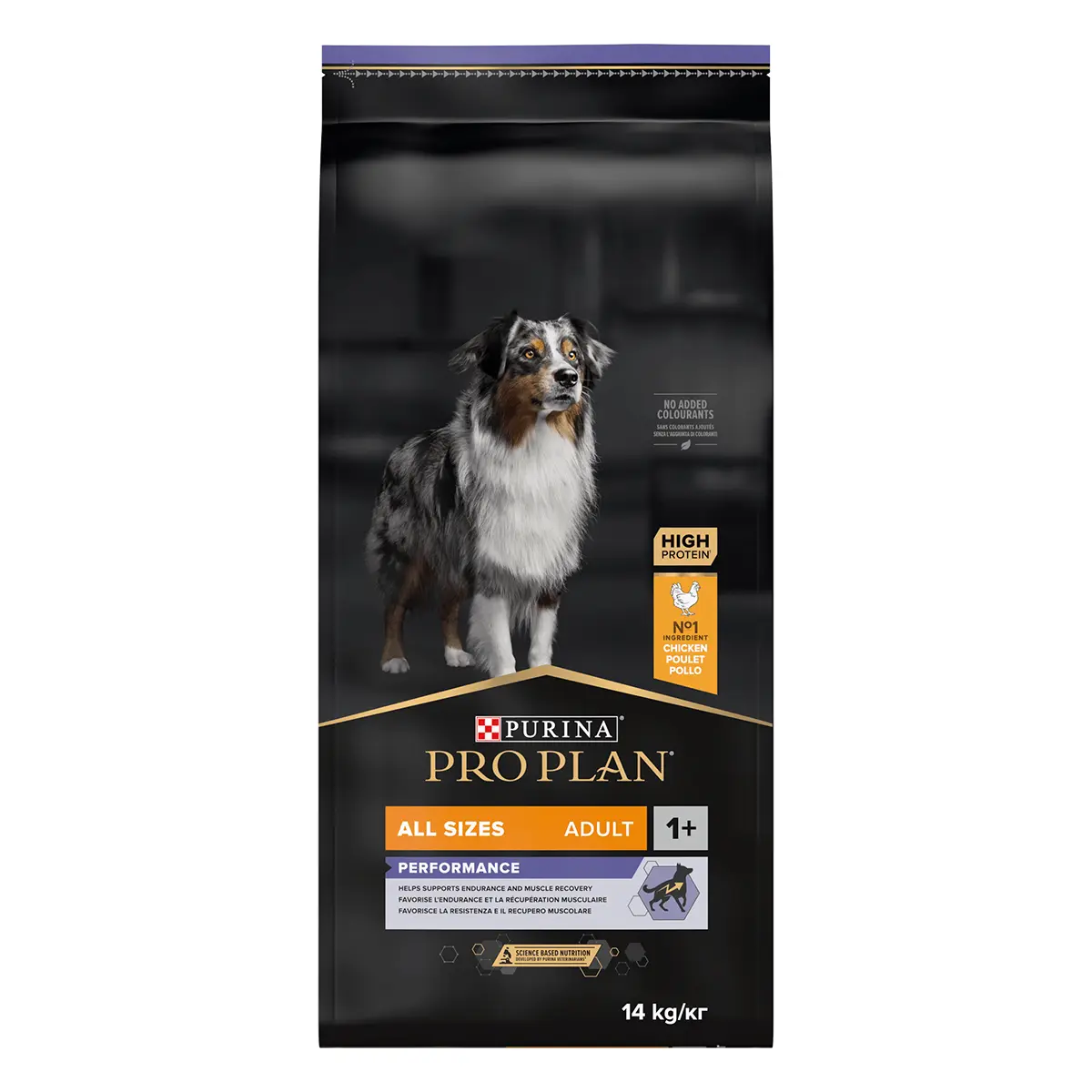 PURINA Pro Plan Performance Adult S-XL, Pui, hrana uscata caini, activitate intensa, 14kg - Image 2