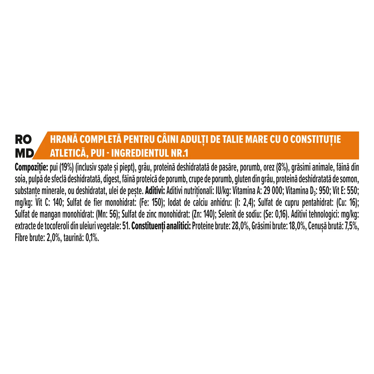 PURINA Pro Plan Athletic Adult L, Pui, hrana uscata caini, constitutie atletica, 14kg - Image 5