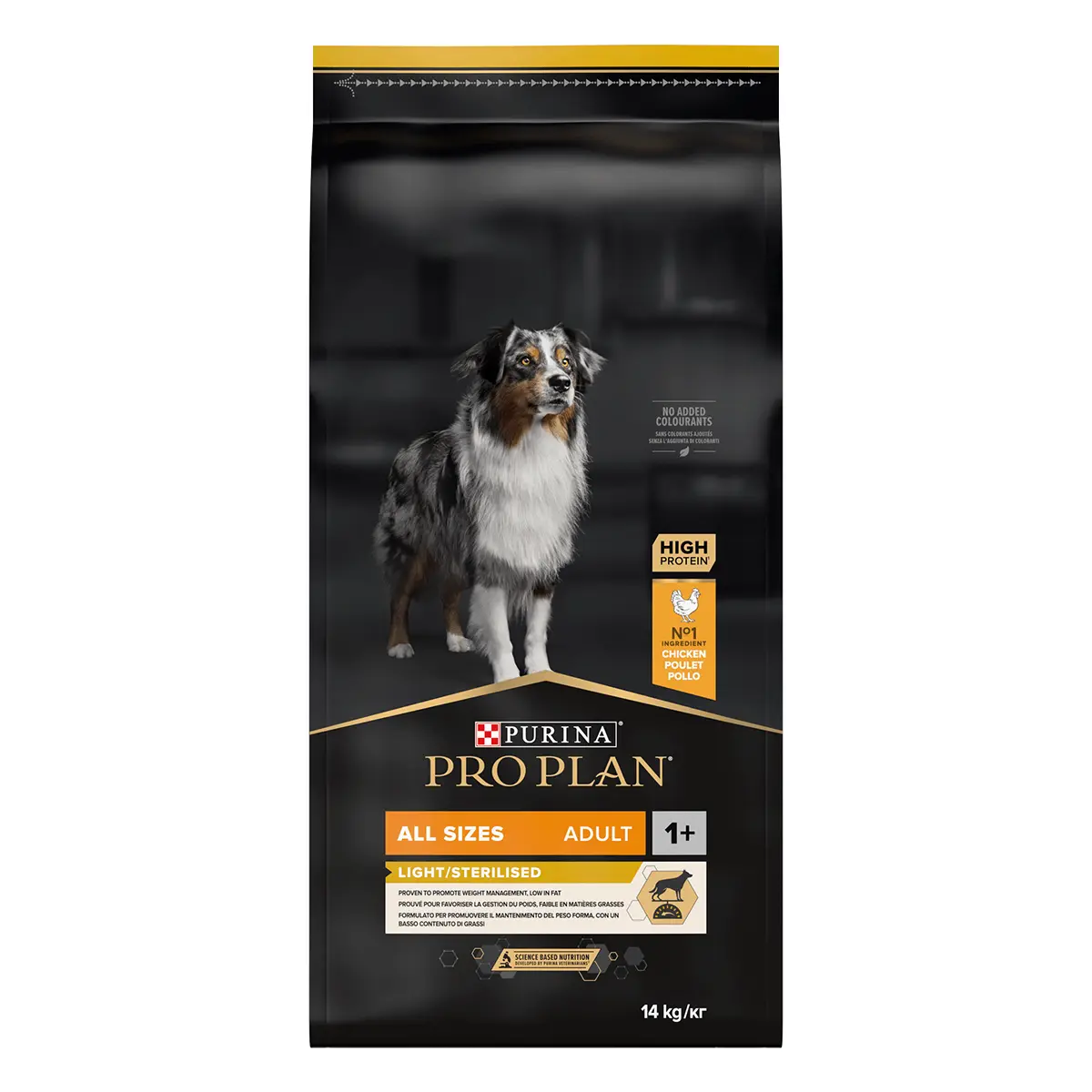 PURINA Pro Plan Light/Sterilised Adult S-XL, Pui, hran�� uscata caini sterilizati, 14kg - Image 4