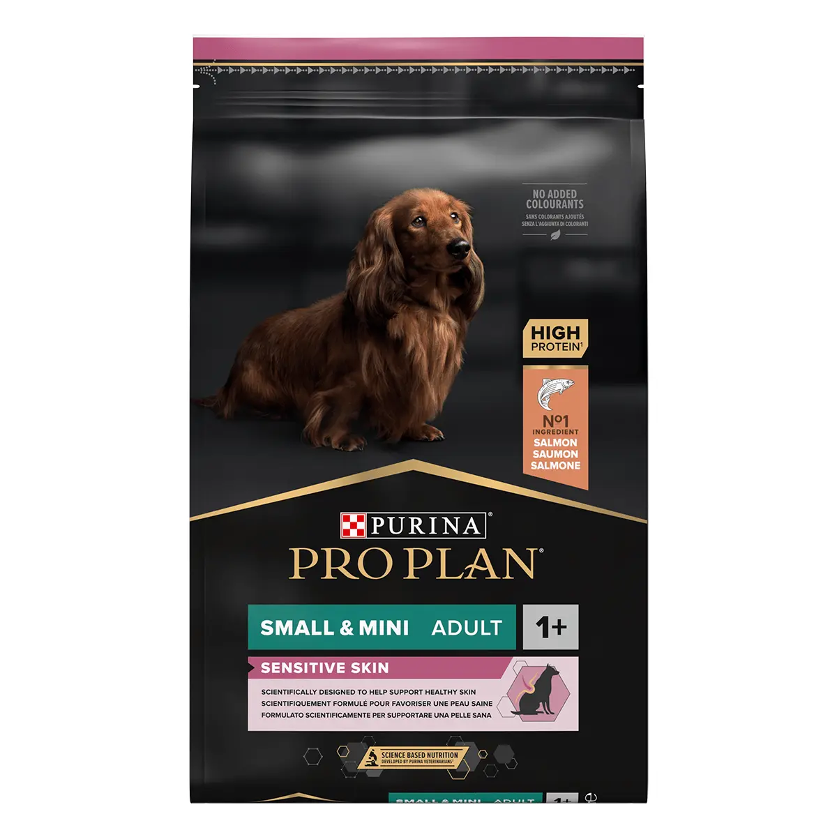 PURINA Pro Plan Sensitive Skin Adult S, Somon, hrana uscata caini, piele si blana, 7kg - Image 4