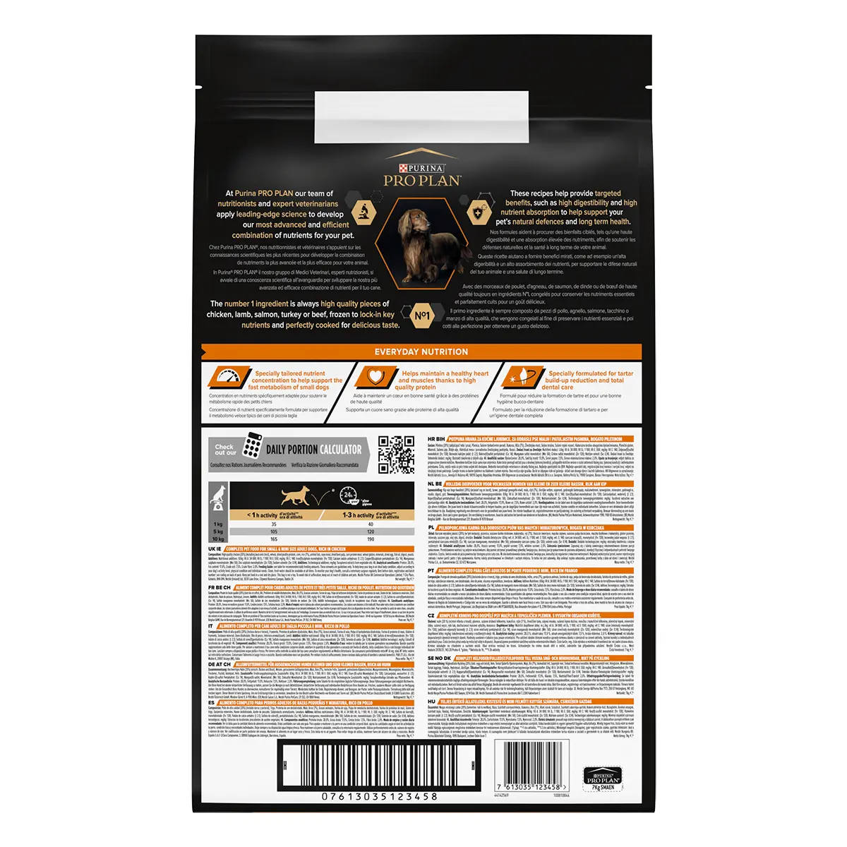 PURINA Pro Plan Adult S, Pui, hrana uscata caini, 7kg - Image 4