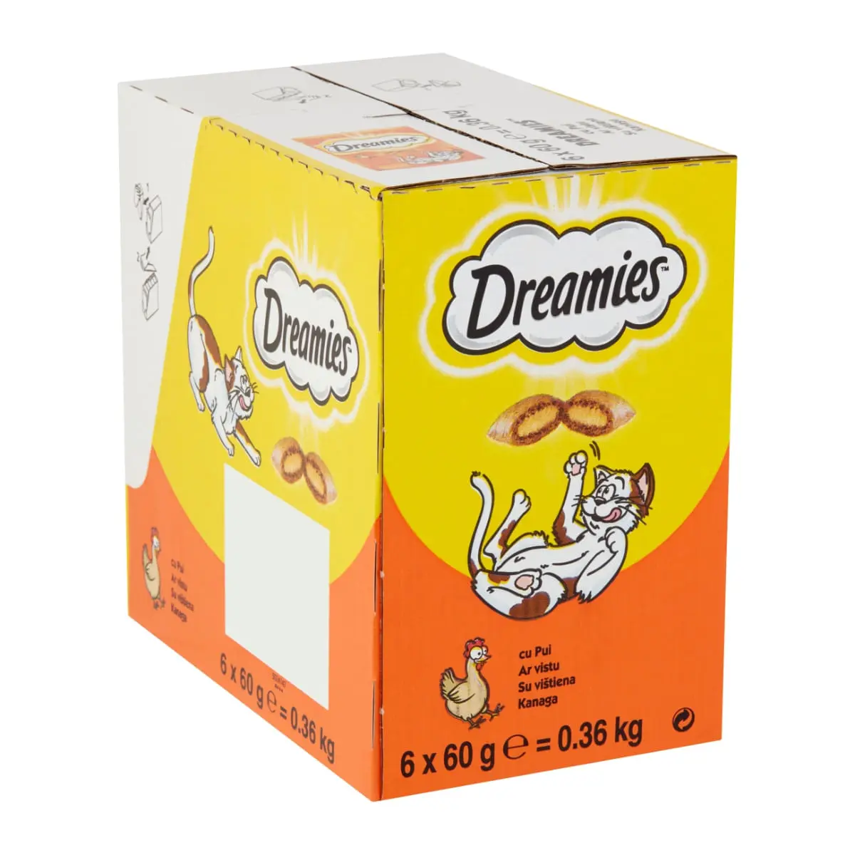 DREAMIES, Pui, punguta recompense pisici, 60g - Image 9