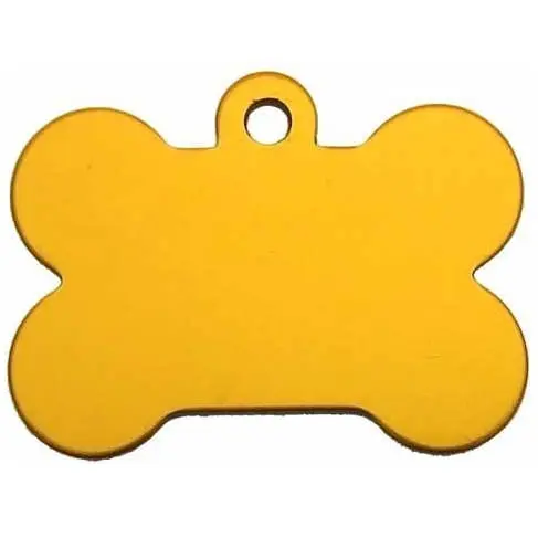 Medalion Imarc Aluminiu Os, Galben, Masura L - Gravare Gratuita - Image 2