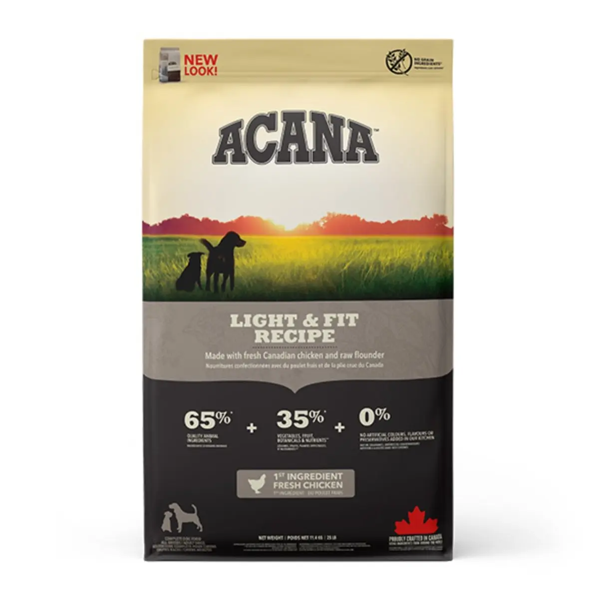 ACANA Dog Light & Fit, hrana uscata fara cereale caini, metabolism ACANA Heritage Light & Fit, hrana uscata fara cereale caini, managemetul greutatii, 11.4kg - Image 2