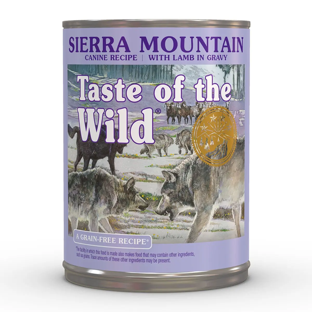 TASTE OF THE WILD Sierra Mountain, Miel, conserva hrana umeda fara cereale caini, (in sos), 390g